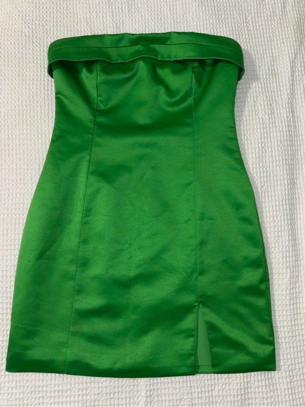 Runaway the Label Green Strapless Dress